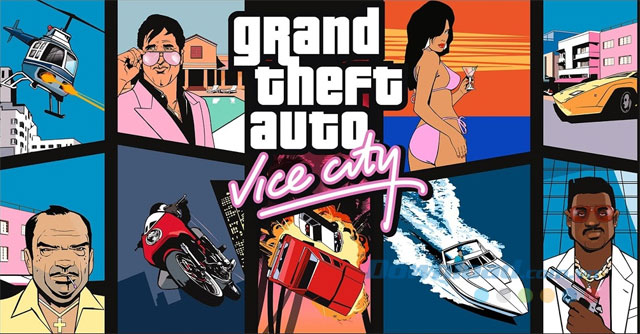 Top 10 game cu ma hay danh cho may yeu - grand theft auto vice city