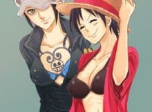Sẽ ra sao khi các nhân vật nam trong One Piece thi nhau chuyển giới - Luffy