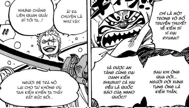 One Piece chap 937: Zoro đổ máu, Luffy sắp sửa nâng cấp Haki - Hình 3