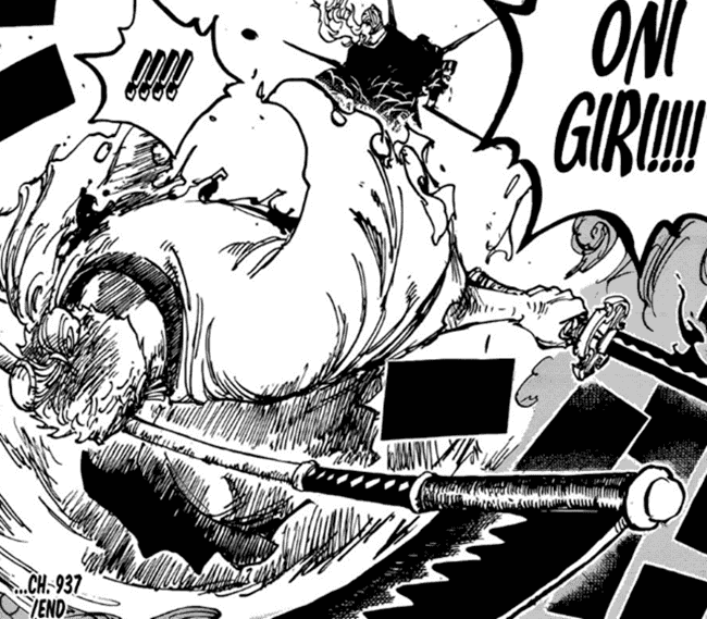 One Piece chap 937: Zoro đổ máu, Luffy sắp sửa nâng cấp Haki - Hình 6