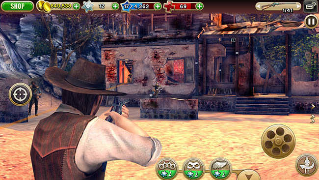  Game android offline hay - Six-Guns: Gang Showdown