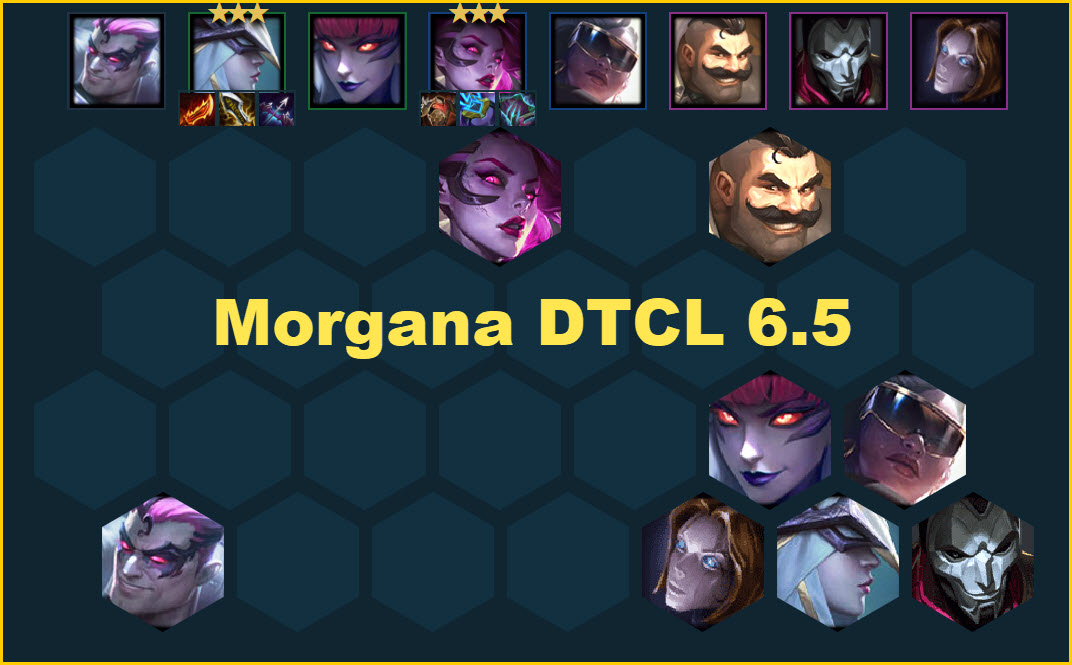 Doi hinh Morgana DTCL 6.5