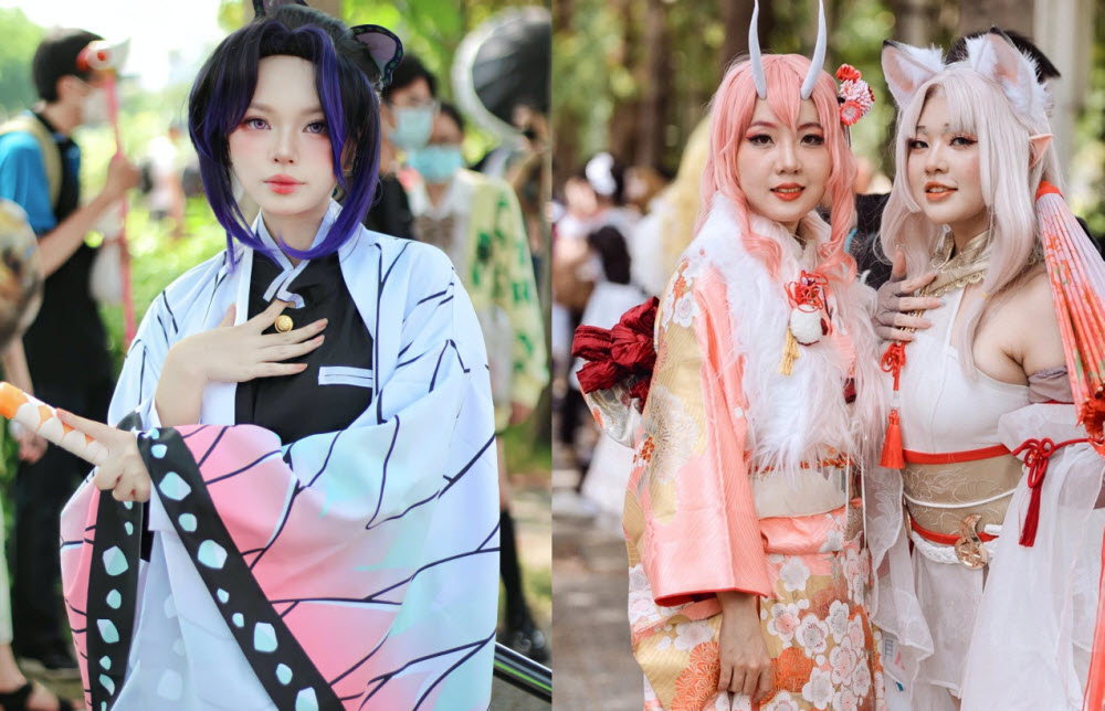 Người tham gia cosplay anh Sex Cosplay tại sự kiện