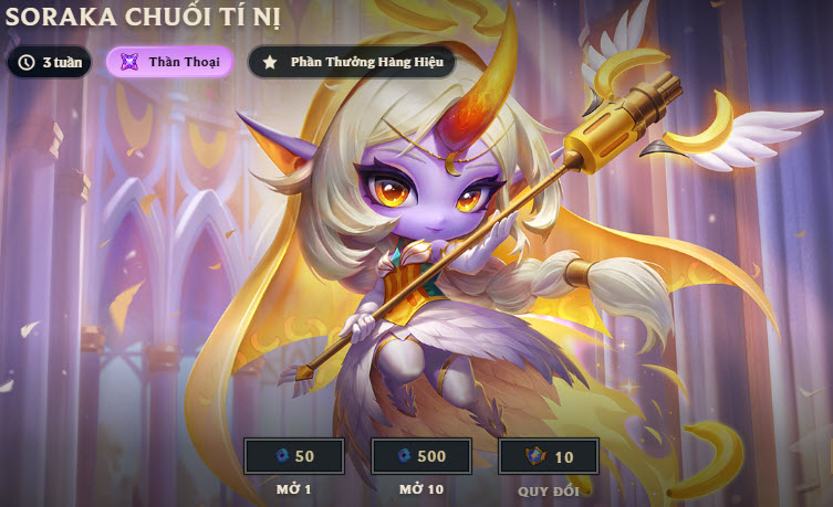 Soraka Tí Nị TFT