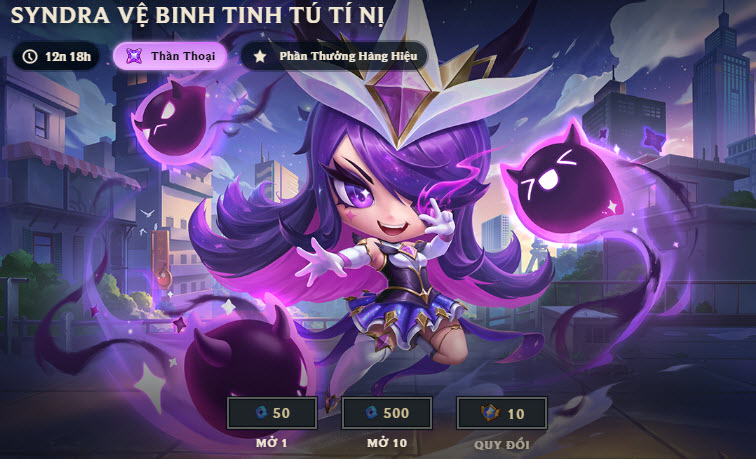 Syndra Tí Nị TFT