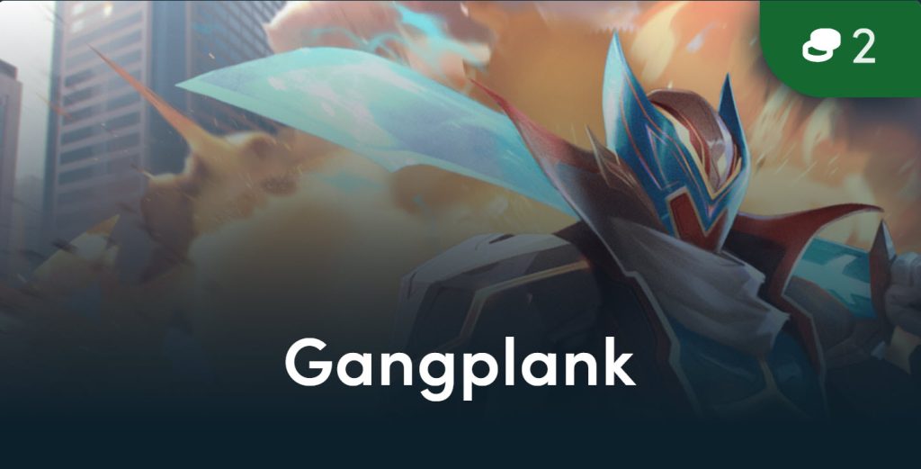 Gangplank TFT chọn thức tỉnh trái ác quỷ nào?