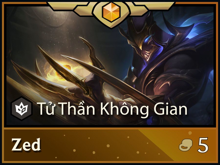 Lên đồ Zed DTCL mùa 17 chuẩn nhất meta TFT
