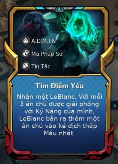 Loi Leblanc Tim Diem Yeu