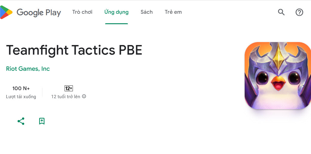 Tải TFT Mobile PBE cho Android