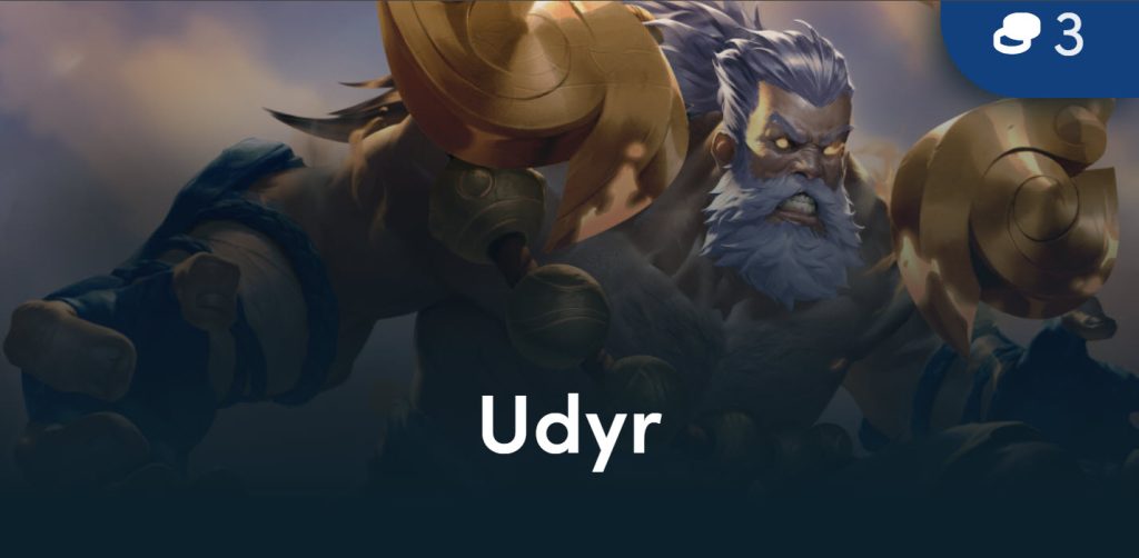 Udyr TFT chọn thức tỉnh trái ác quỷ nào?