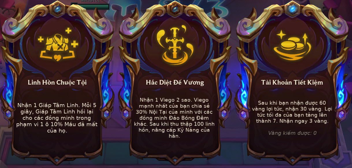 Lõi Hắc Diệt Đế Vương TFT mùa 16