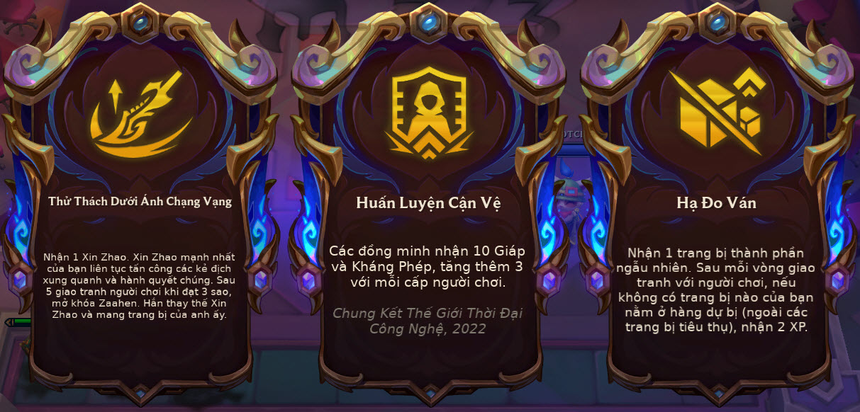 Lõi Thử Thách Dưới Ánh Chạng Vạng TFT mùa 16 Lõi Thử Thách Dưới Ánh Chạng Vạng TFT mùa 16