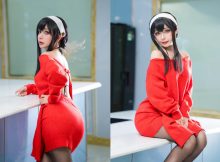 anh umeko j cosplay yor forger original outfit spy x family