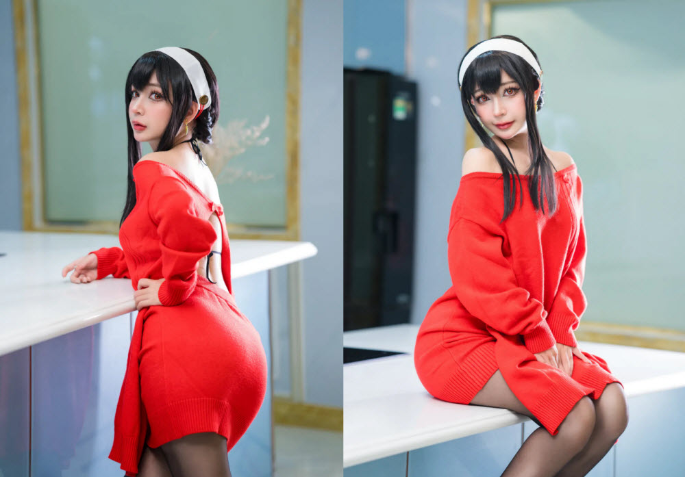 Ảnh Umeko J Cosplay Yor Forger Original Outfit Spy x Family