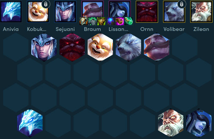 Đội hình Freljord Thuật Sĩ TFT mùa 16