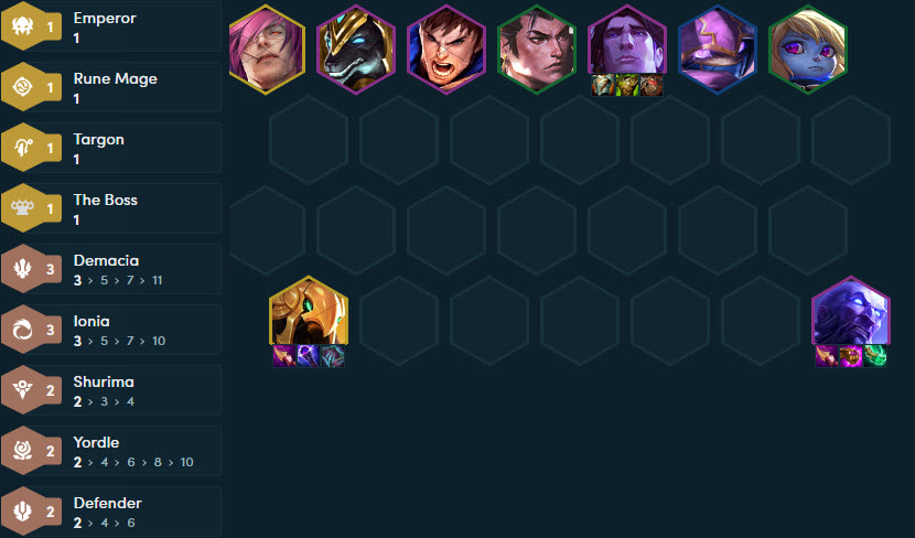 Build đội hình Ryze TFT mùa 16 cuối trận