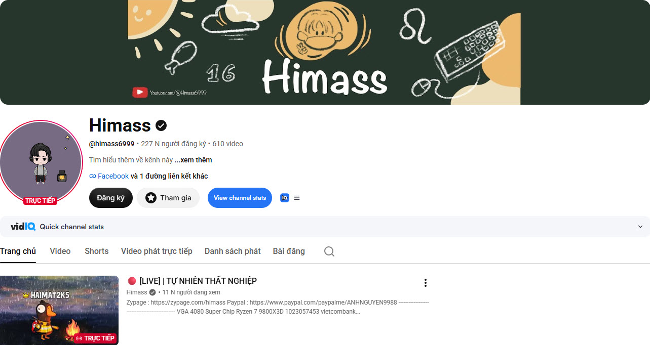 Himass youtube